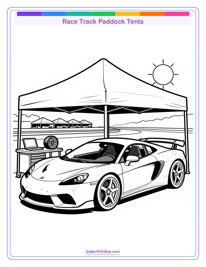 Race Track Paddock Tents preview