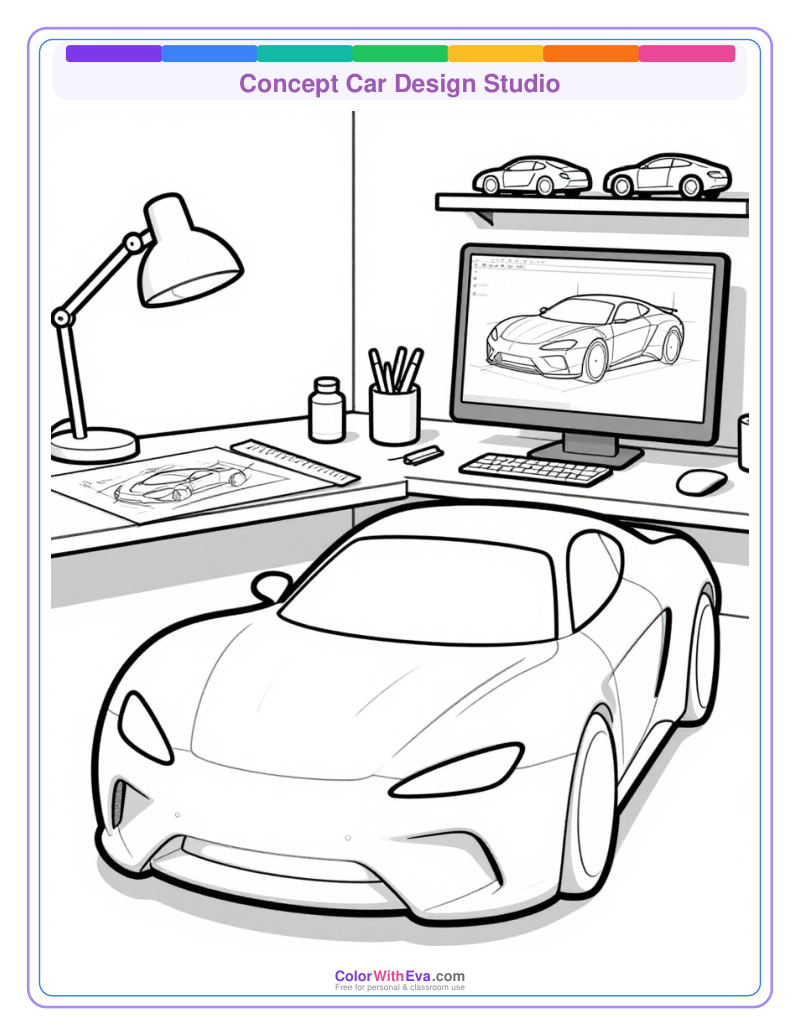 Concept Car Design Studio preview