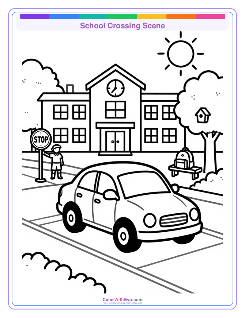 School Crossing Scene preview