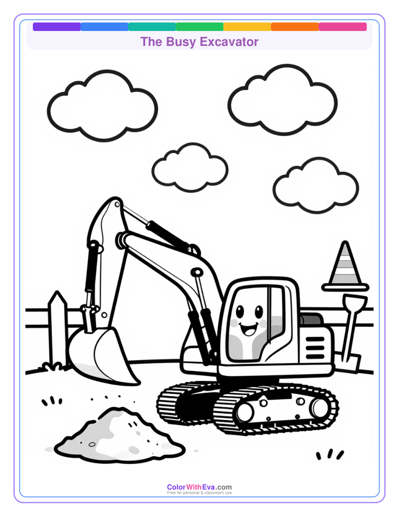 The Busy Excavator preview