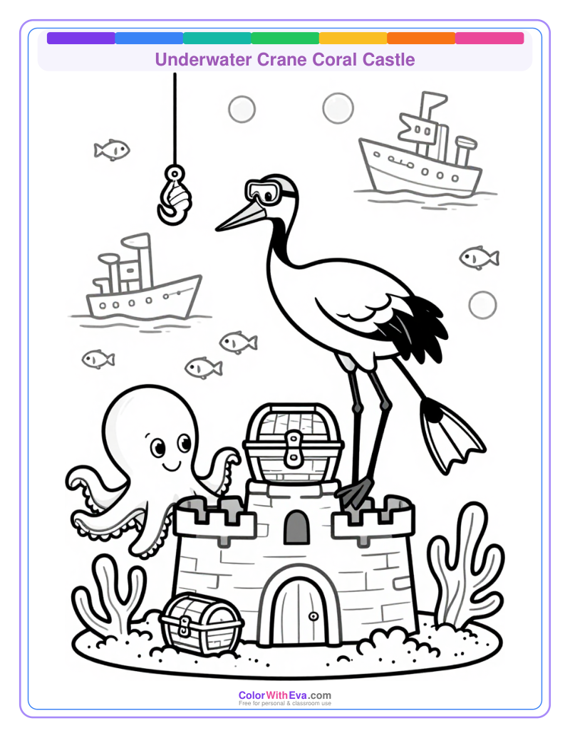 Underwater Crane Coral Castle thumbnail