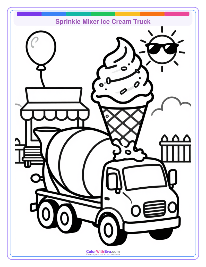 Sprinkle Mixer Ice Cream Truck thumbnail