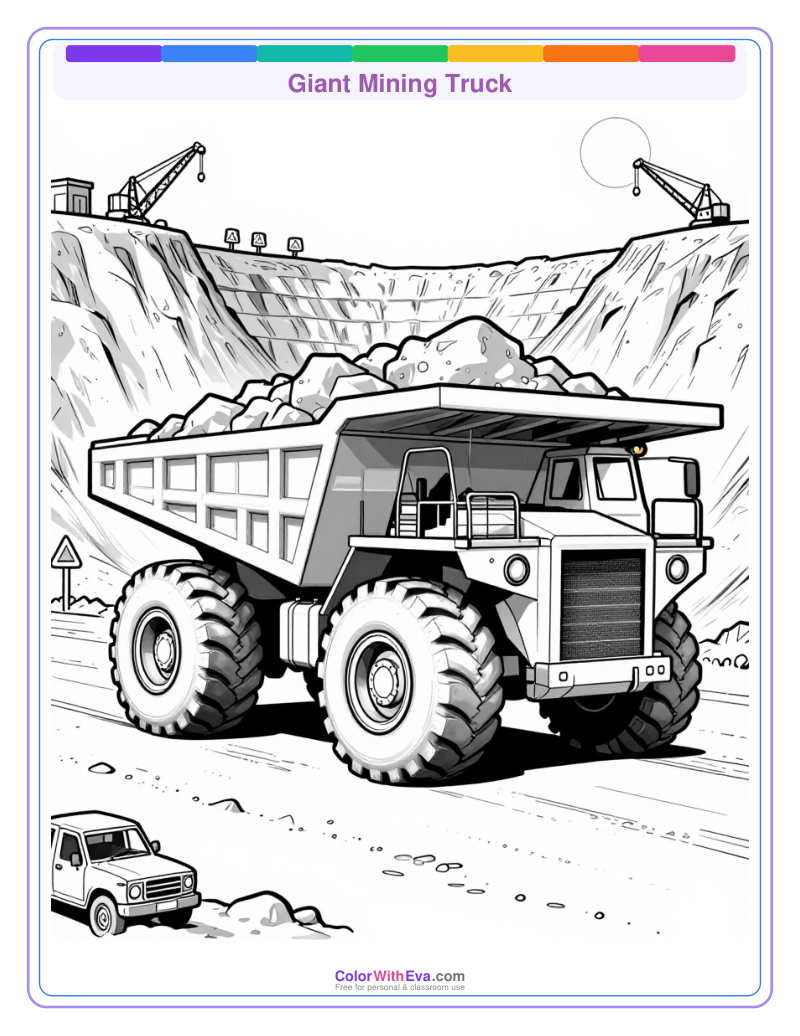 Giant Mining Truck preview