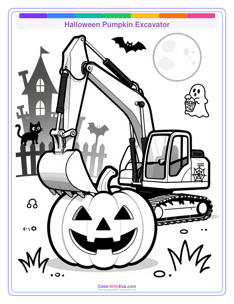 Halloween Pumpkin Excavator thumbnail