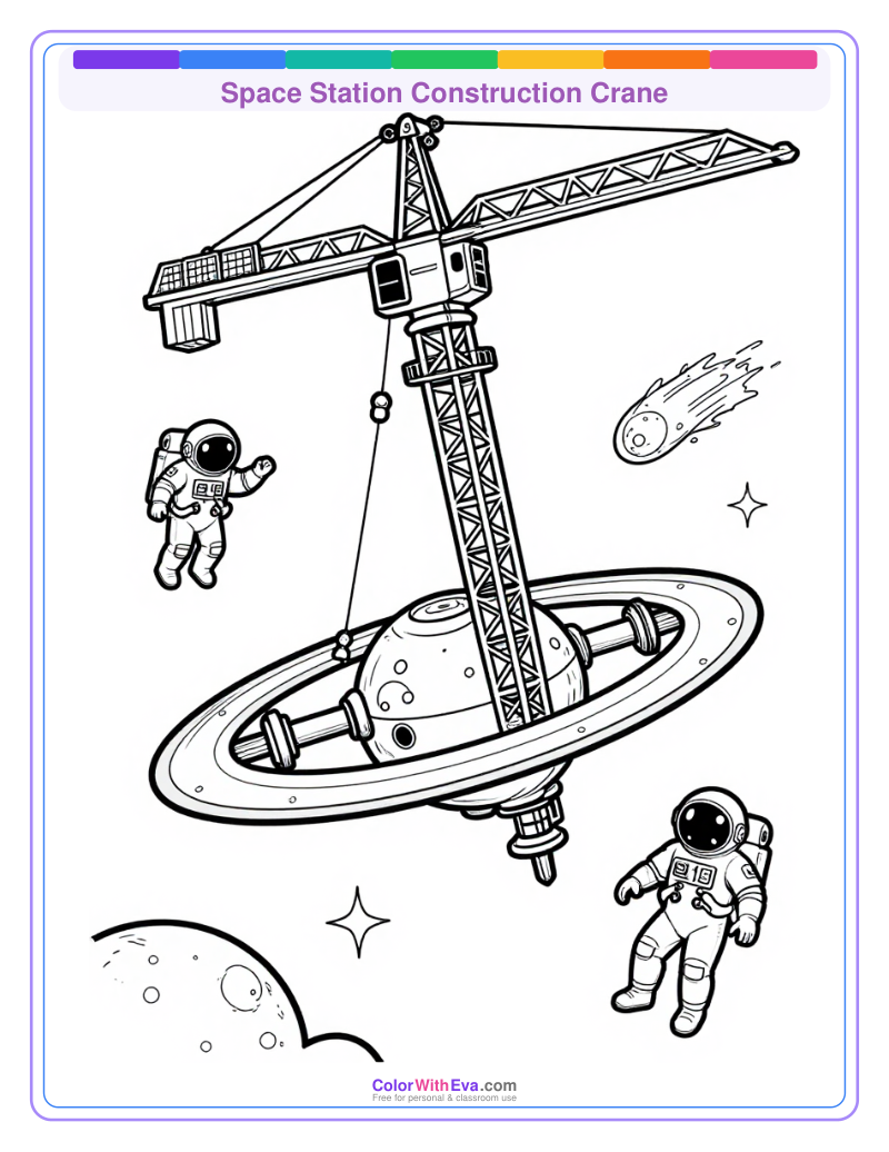 Space Station Construction Crane thumbnail