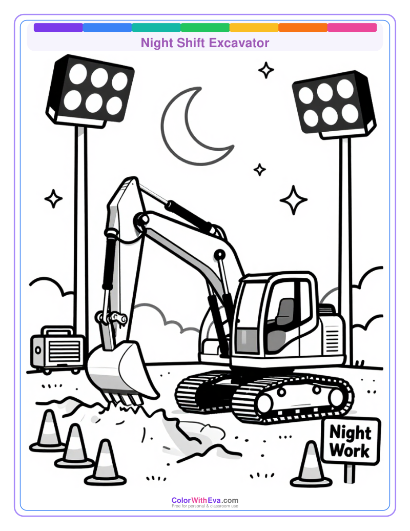 Night Shift Excavator preview