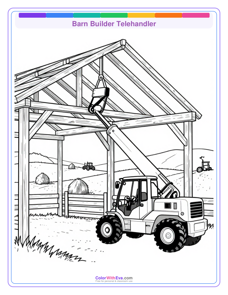 Barn Builder Telehandler preview