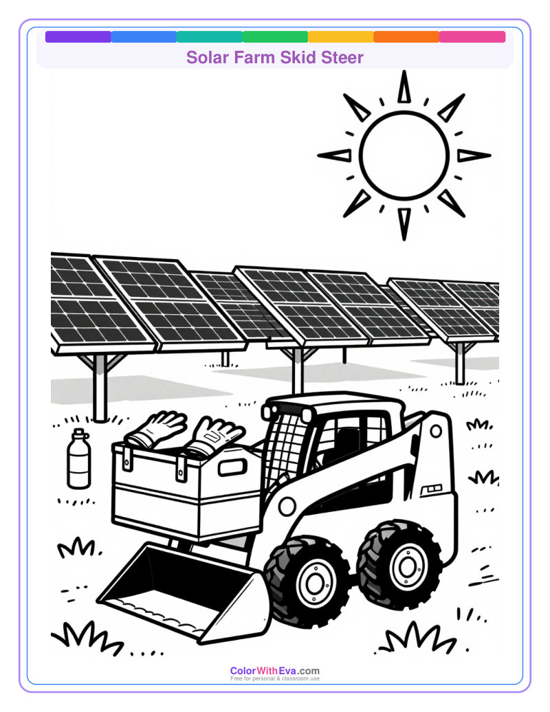 Solar Farm Skid Steer preview