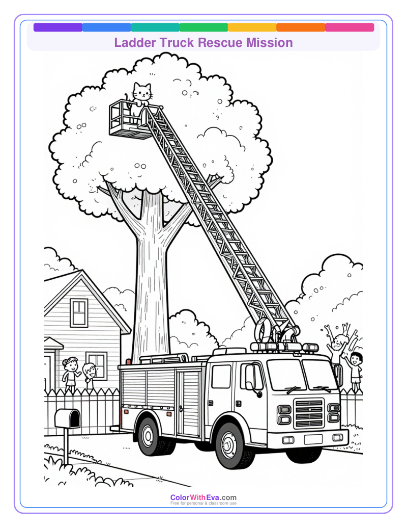Ladder Truck Rescue Mission preview
