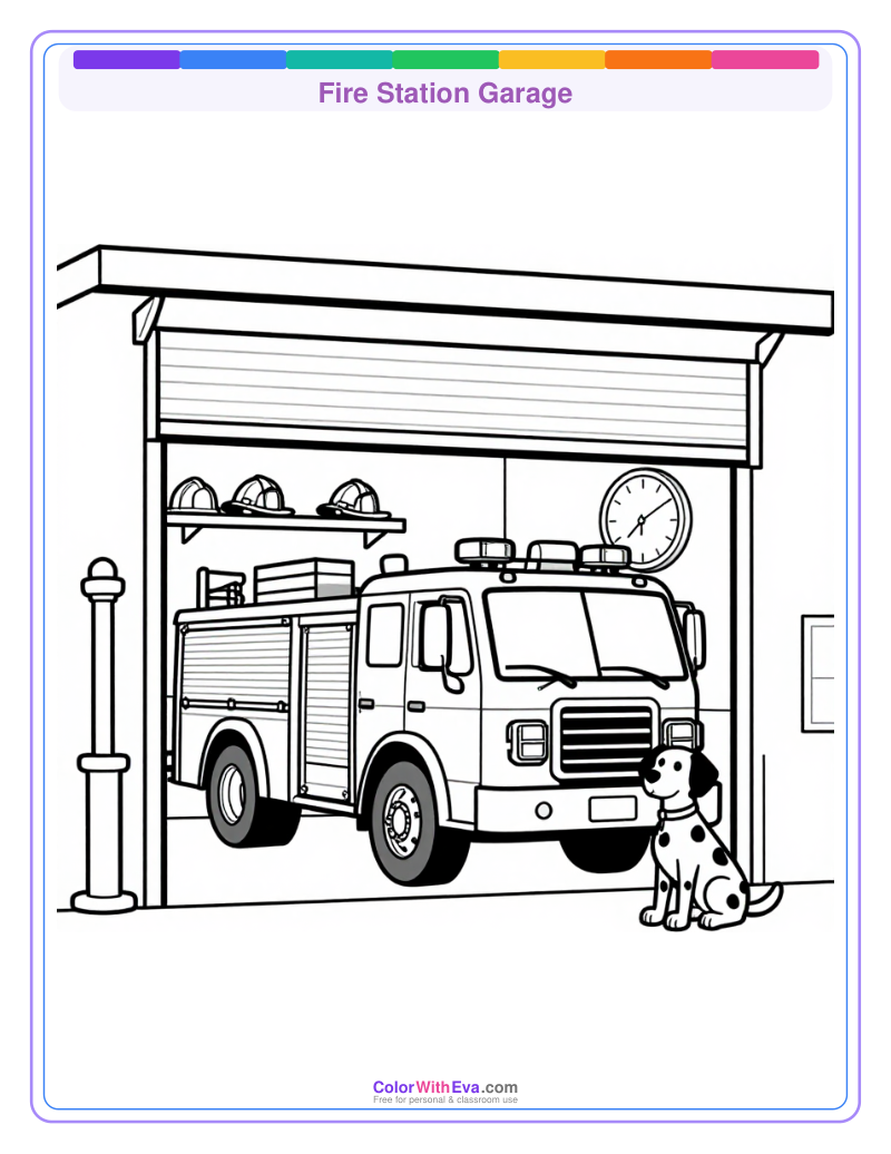 Fire Station Garage preview