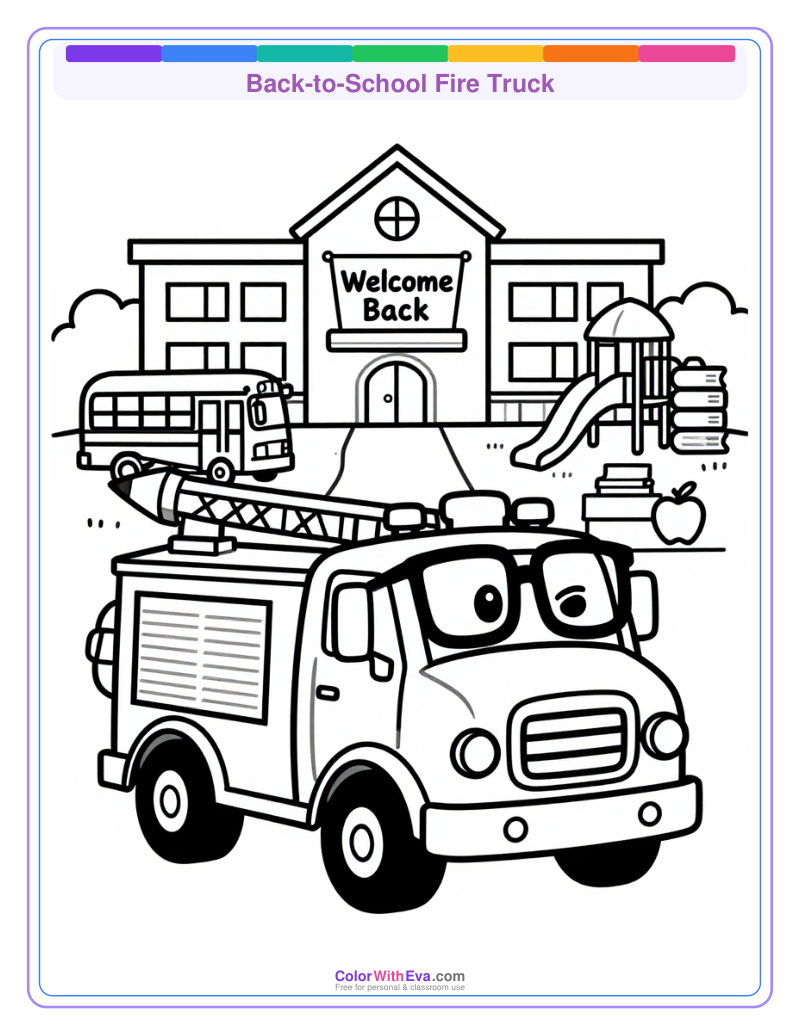 Back-to-School Fire Truck thumbnail