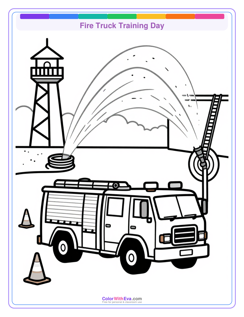 Fire Truck Training Day preview