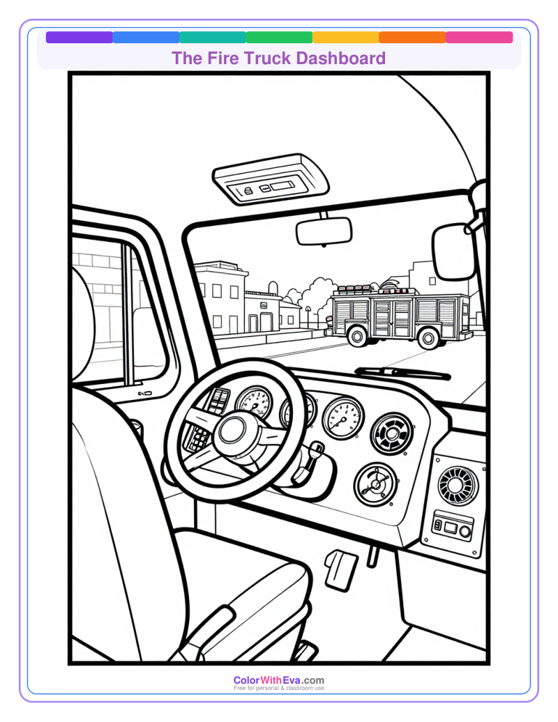 The Fire Truck Dashboard preview