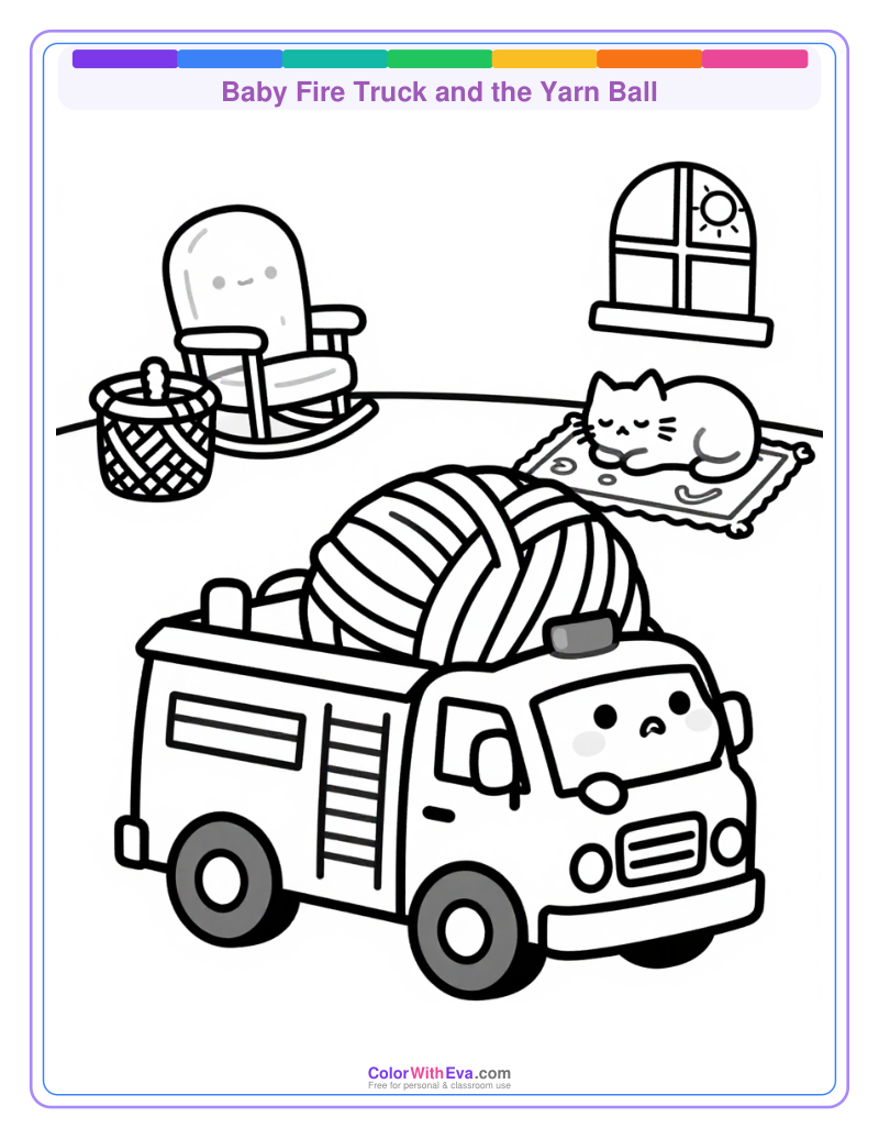 Baby Fire Truck and the Yarn Ball thumbnail