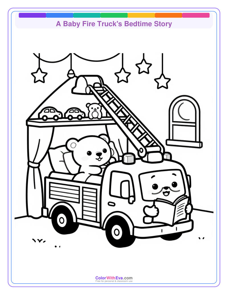 A Baby Fire Truck's Bedtime Story thumbnail