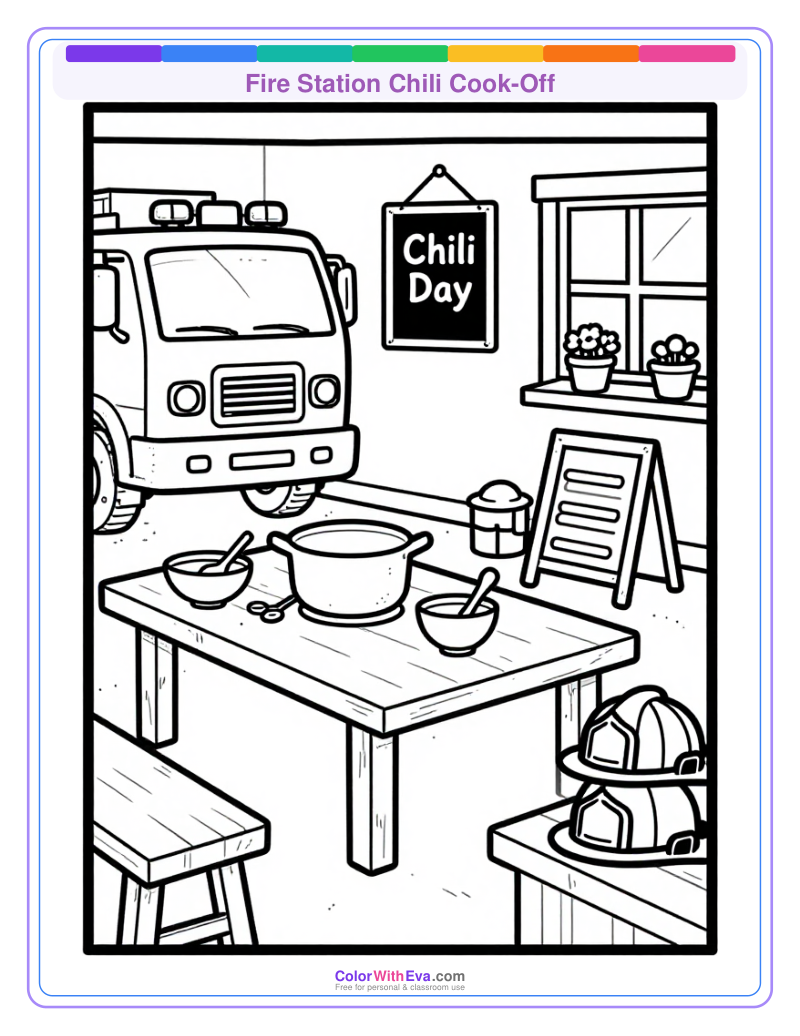 Fire Station Chili Cook-Off preview