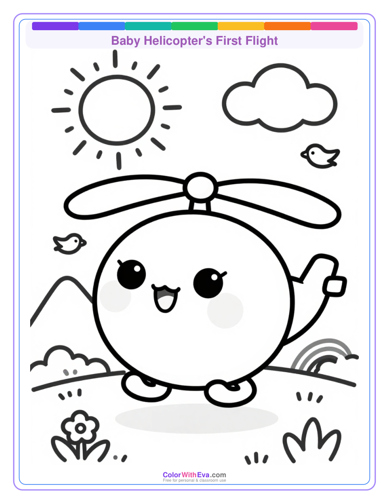 Baby Helicopter's First Flight thumbnail