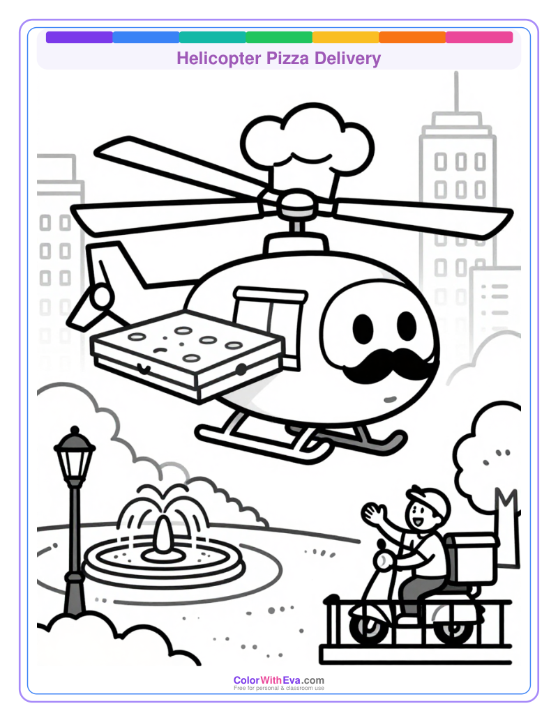Helicopter Pizza Delivery thumbnail