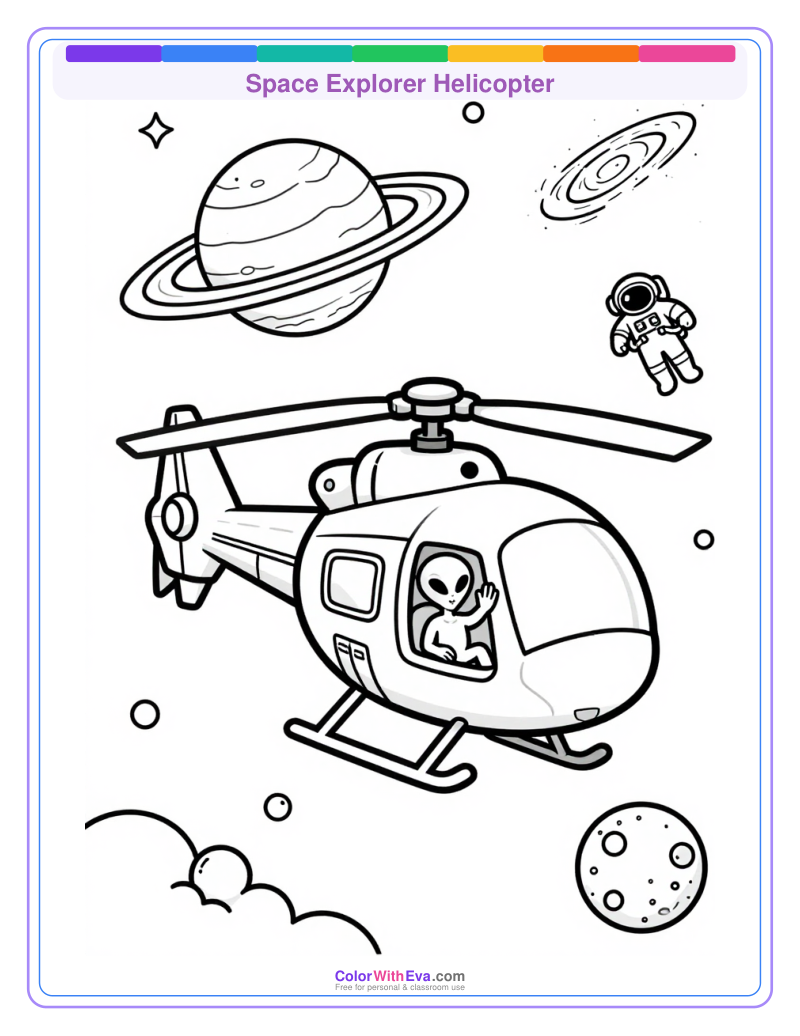 Space Explorer Helicopter preview