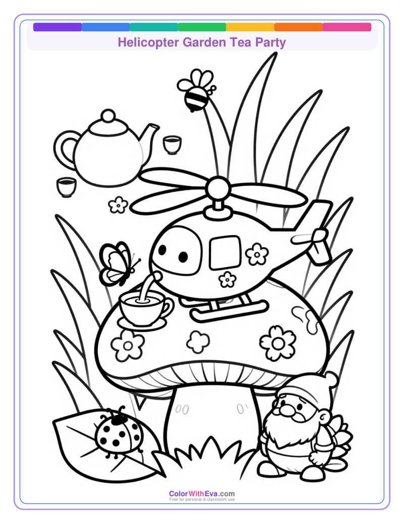 Helicopter Garden Tea Party thumbnail