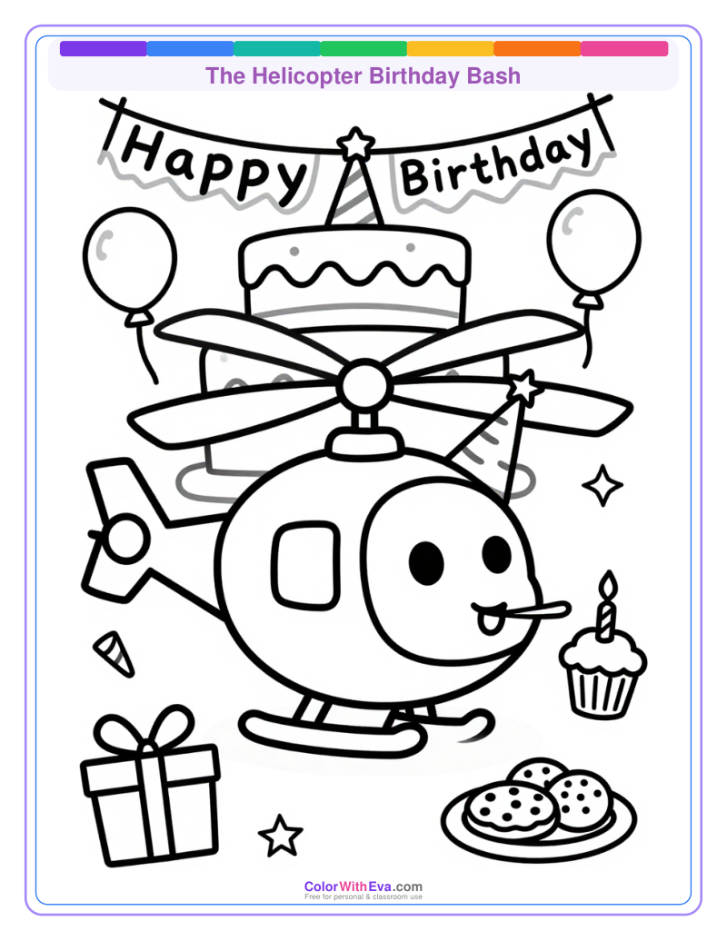 The Helicopter Birthday Bash preview