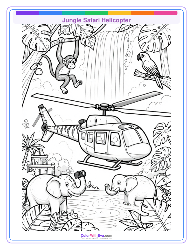 Jungle Safari Helicopter thumbnail