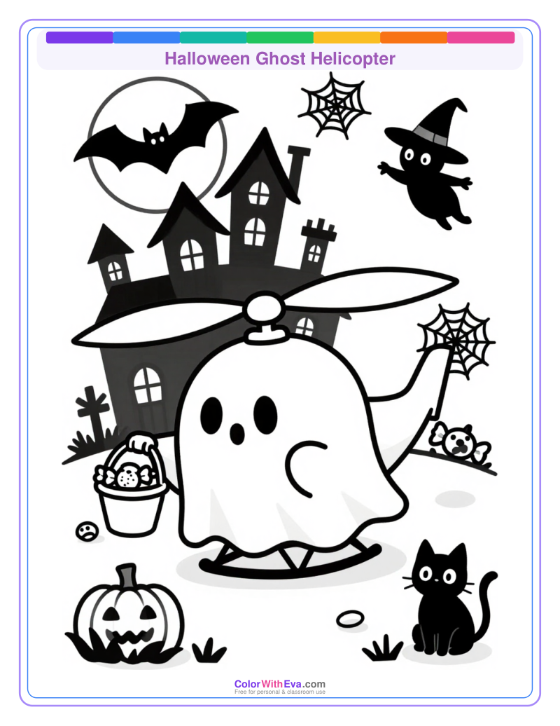 Halloween Ghost Helicopter thumbnail