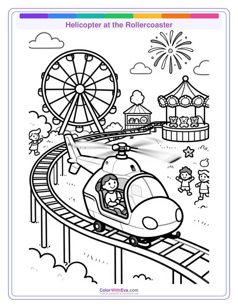 Helicopter at the Rollercoaster thumbnail