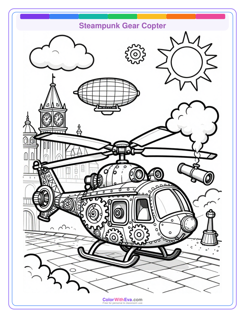 Steampunk Gear Copter thumbnail