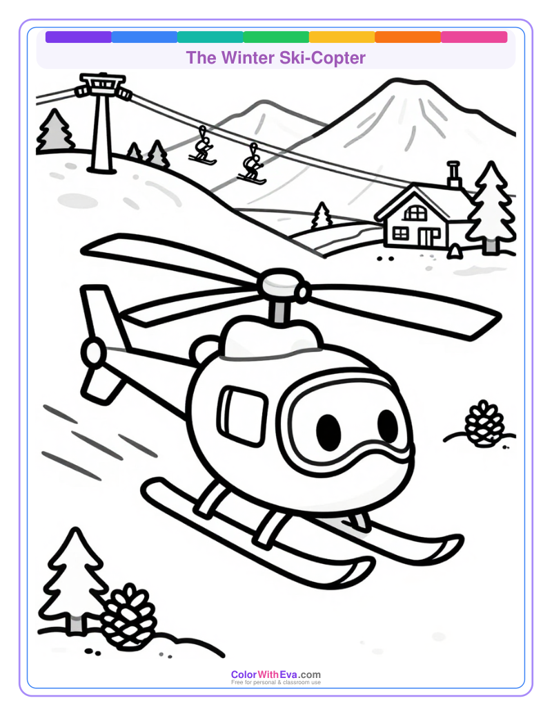 The Winter Ski-Copter thumbnail