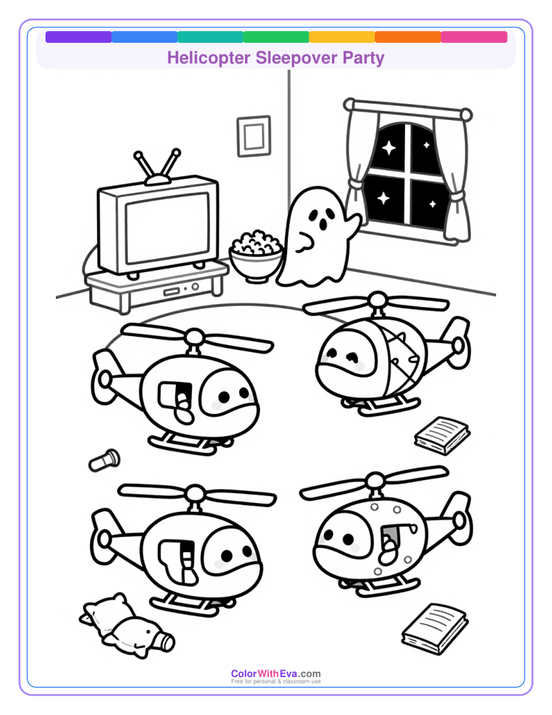 Helicopter Sleepover Party thumbnail
