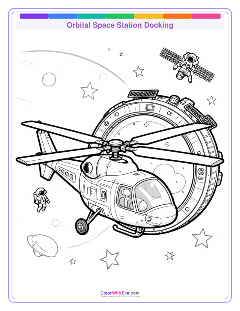 Orbital Space Station Docking preview