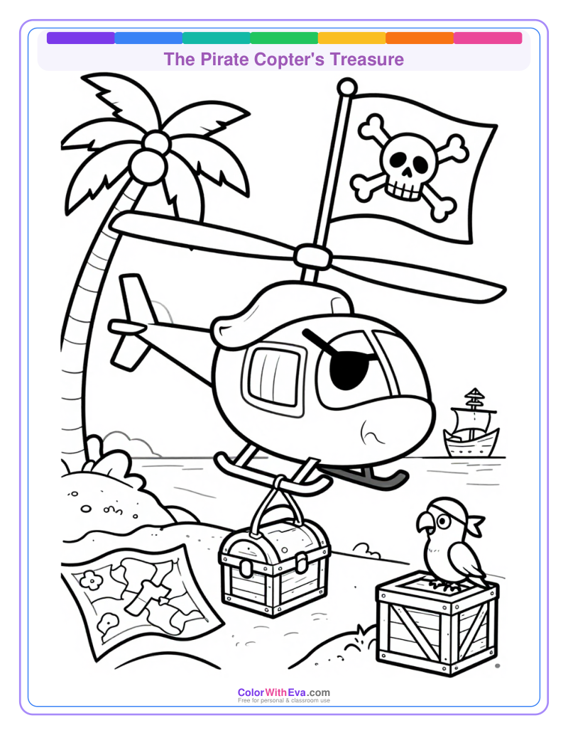 The Pirate Copter's Treasure thumbnail