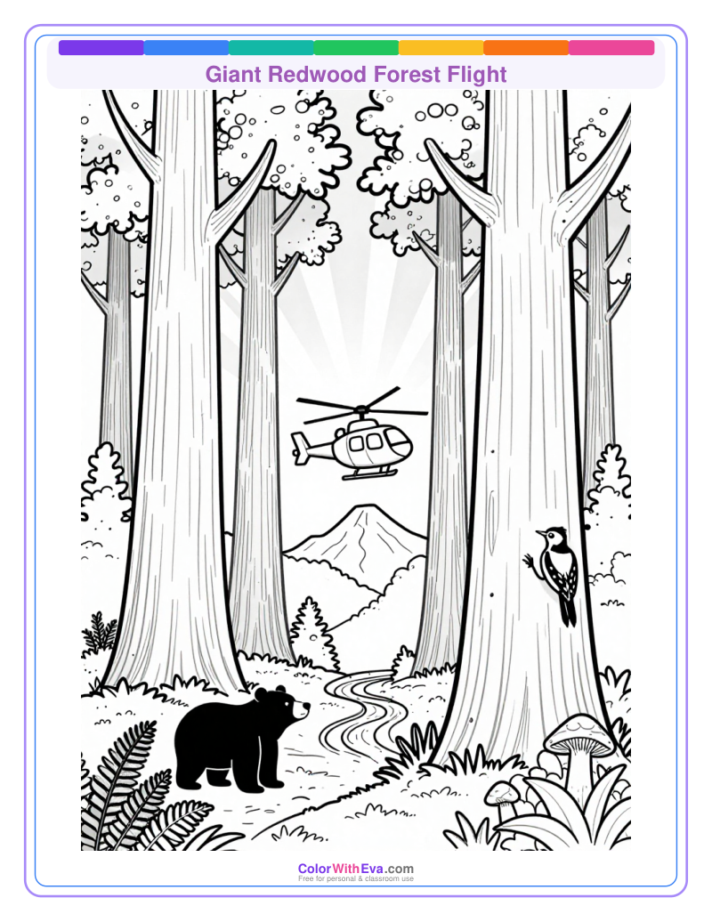 Giant Redwood Forest Flight preview