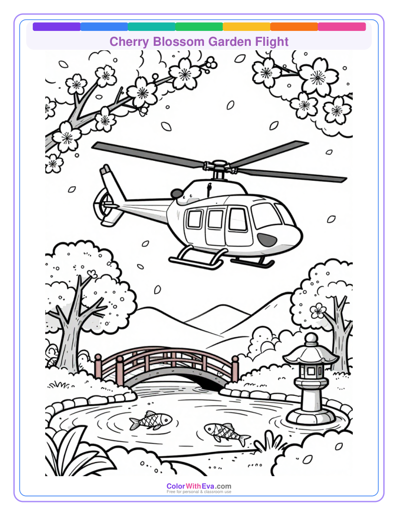 Cherry Blossom Garden Flight preview