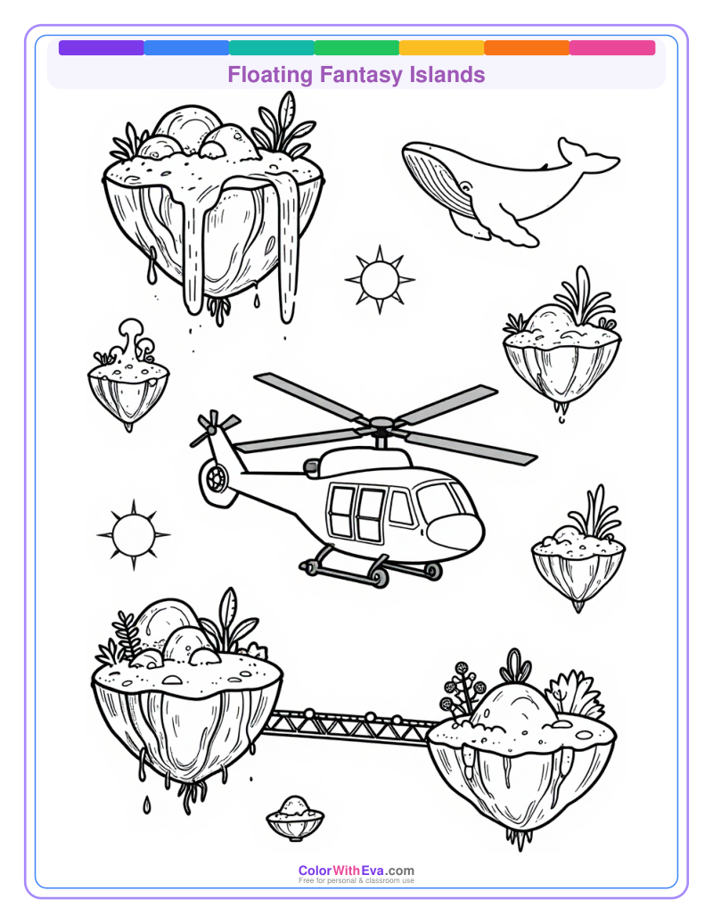 Floating Fantasy Islands preview