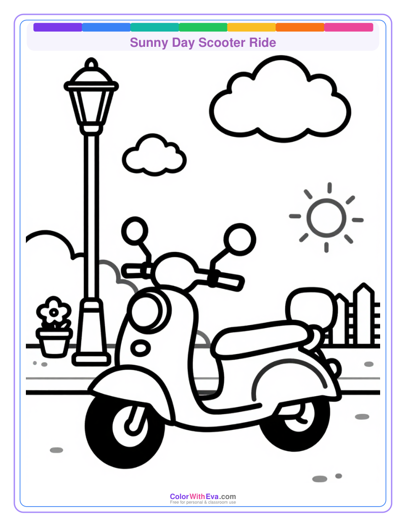 Sunny Day Scooter Ride preview