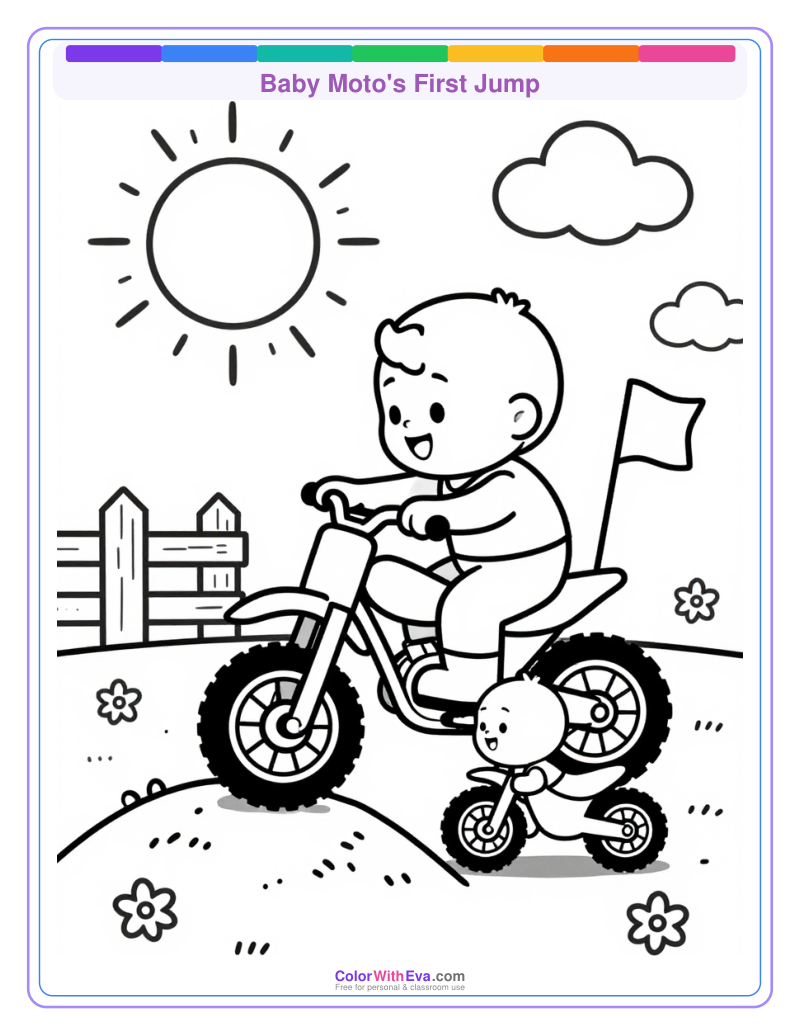 Baby Moto's First Jump thumbnail