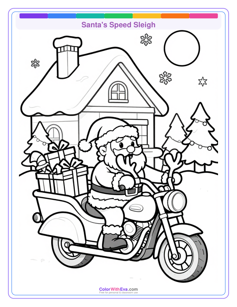 Santa's Speed Sleigh preview