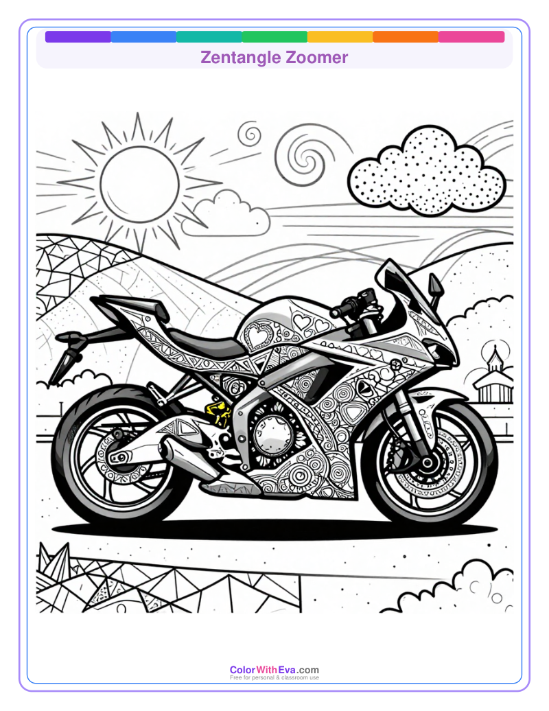 Zentangle Zoomer preview