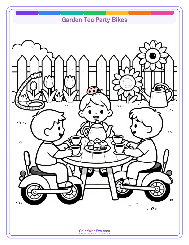 Garden Tea Party Bikes thumbnail