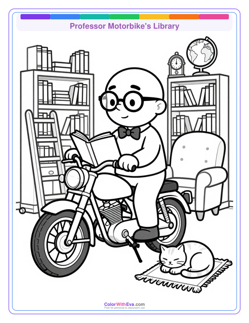 Professor Motorbike's Library thumbnail