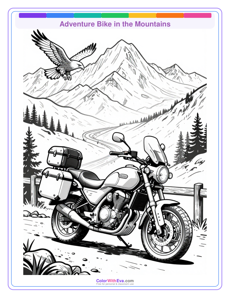 Adventure Bike in the Mountains preview