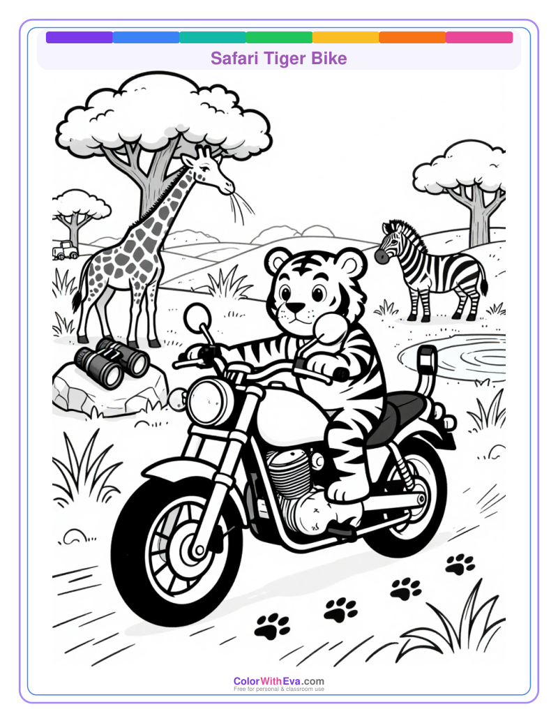 Safari Tiger Bike thumbnail
