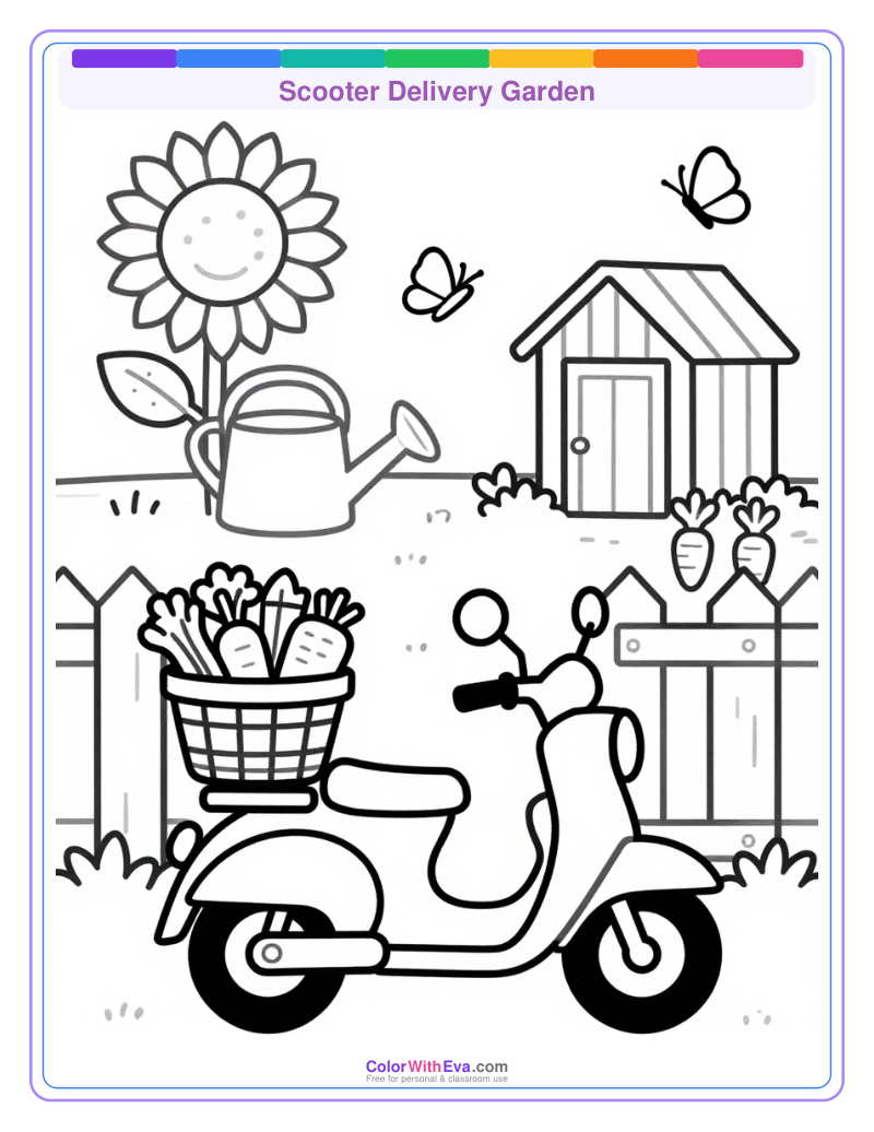 Scooter Delivery Garden preview