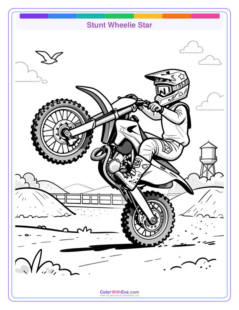 Stunt Wheelie Star preview
