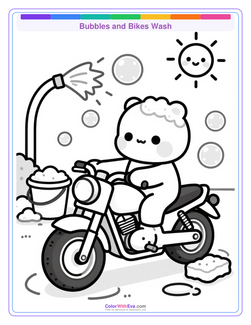 Bubbles and Bikes Wash preview