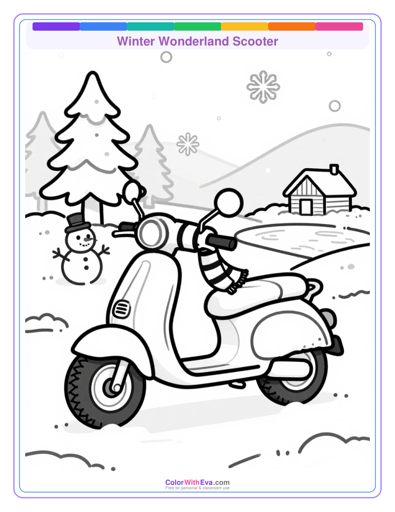 Winter Wonderland Scooter preview