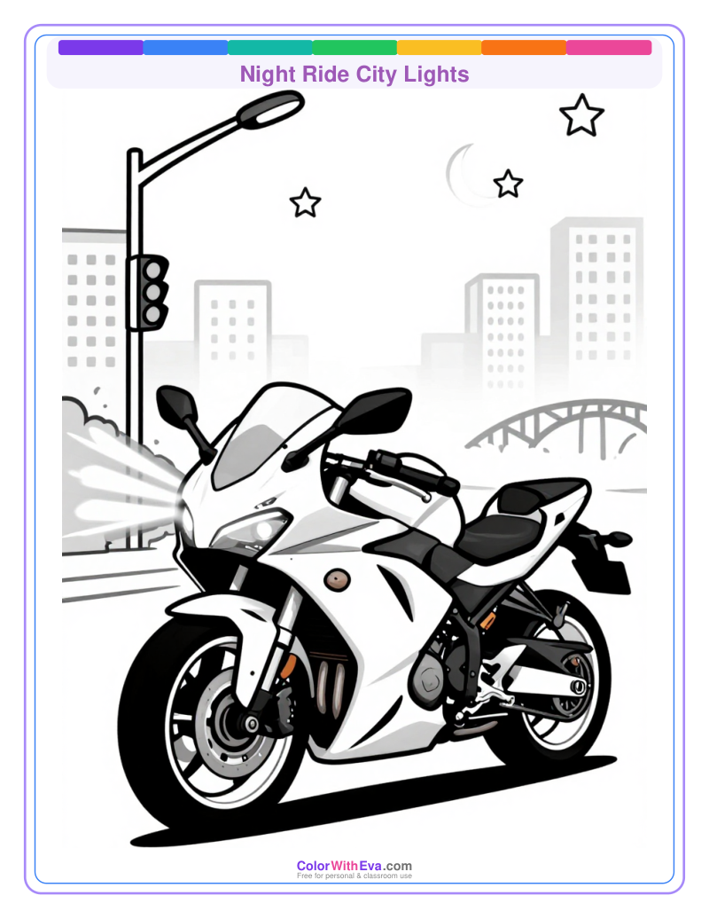 Night Ride City Lights preview