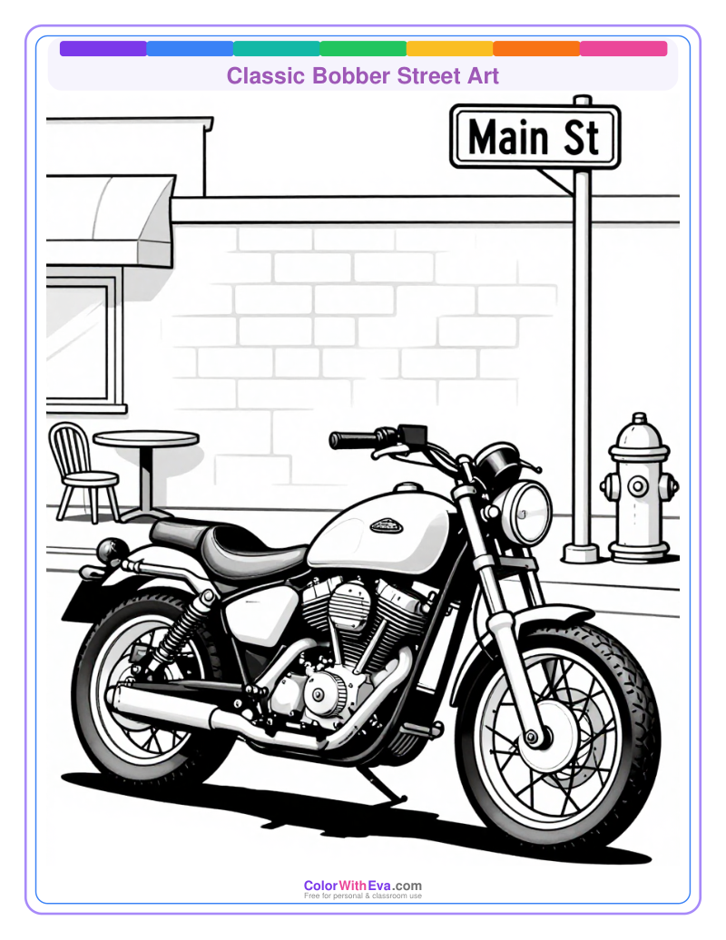 Classic Bobber Street Art preview